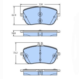 Δισκόφρενα  ZTEC+ για Mercedes